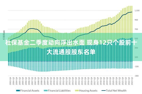 社保基金二季度动向浮出水面 现身12只个股前十大流通股股东名单