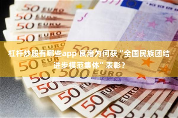 杠杆炒股有哪些app 良渚为何获“全国民族团结进步模范集体”表彰？