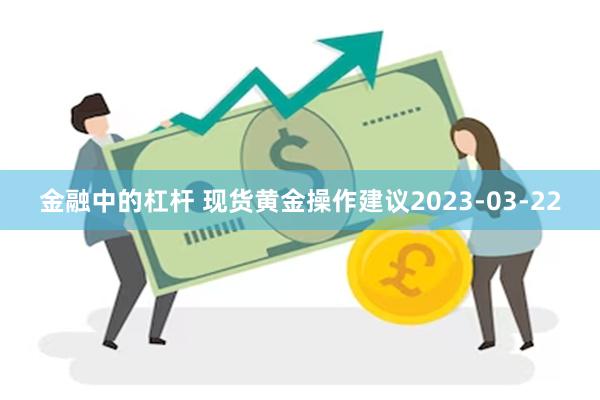 金融中的杠杆 现货黄金操作建议2023-03-22